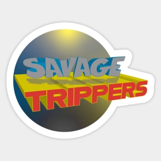 Savage Trippers Merch Sticker